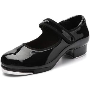 Shoes for Girls Kids Tap Dance Mary Jane for Toddler/Little Kid